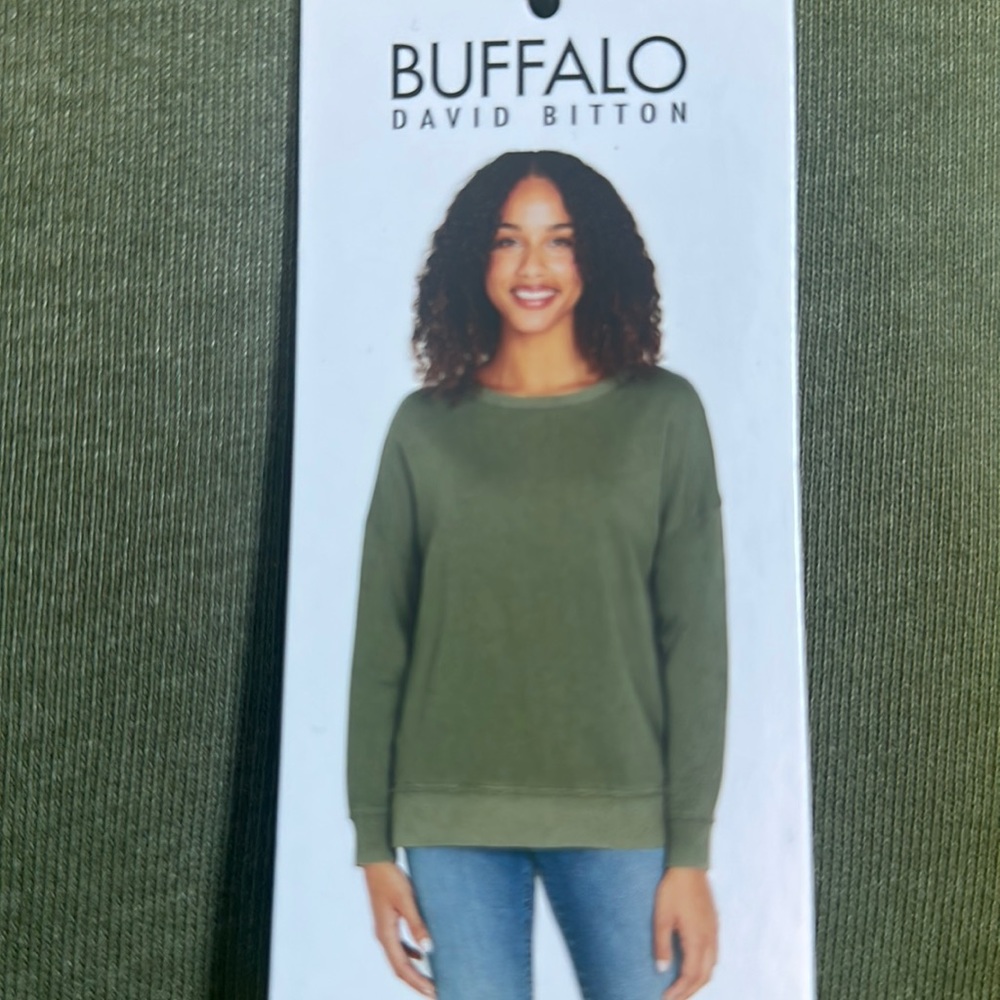 NWT Buffalo olive sweatshirt